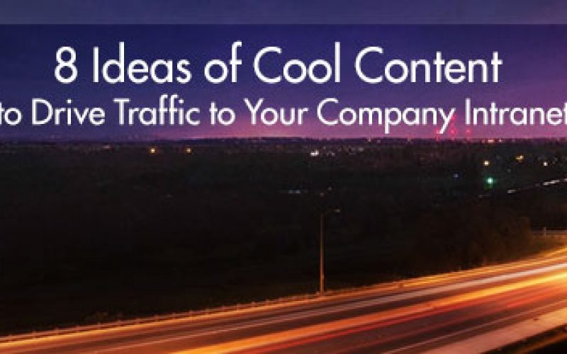 Intranet content ideas